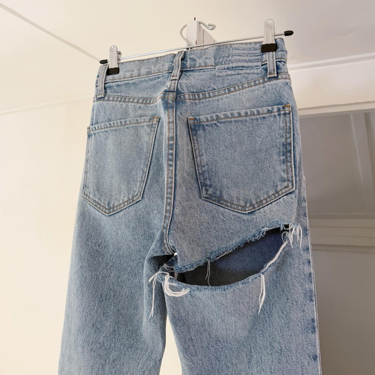 Revice Denim Ex-Boyfriend Ripped Jeans in Player One Wash Size 24