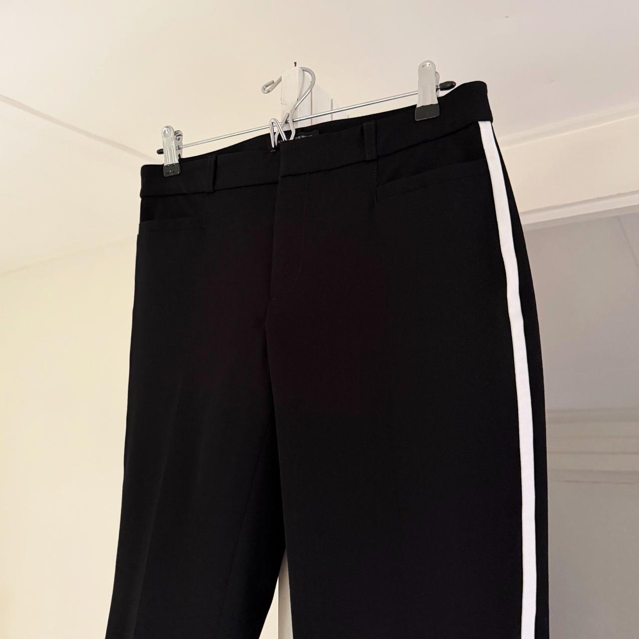 Banana Republic Sloan Side Stripe Straight Leg Trouser Pants Size 4