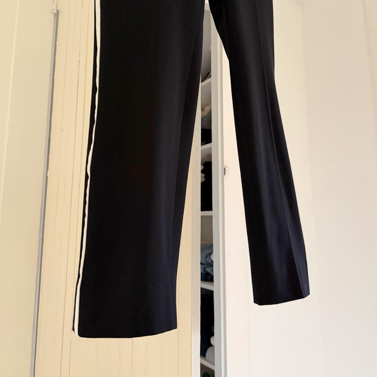 Banana Republic Sloan Side Stripe Straight Leg Trouser Pants Size 4