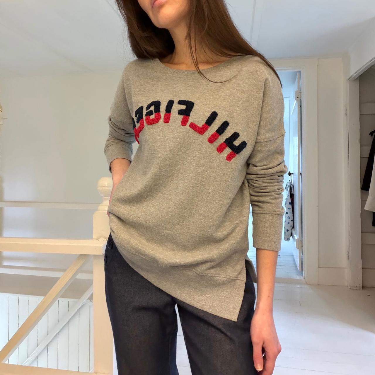 Tommy Hilfiger Letterman Logo Sweatshirt Size S