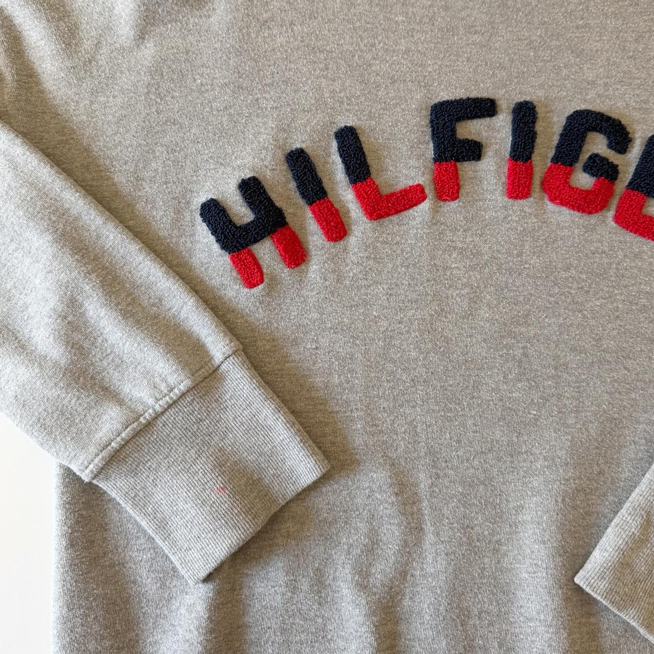 Tommy Hilfiger Letterman Logo Sweatshirt Size S
