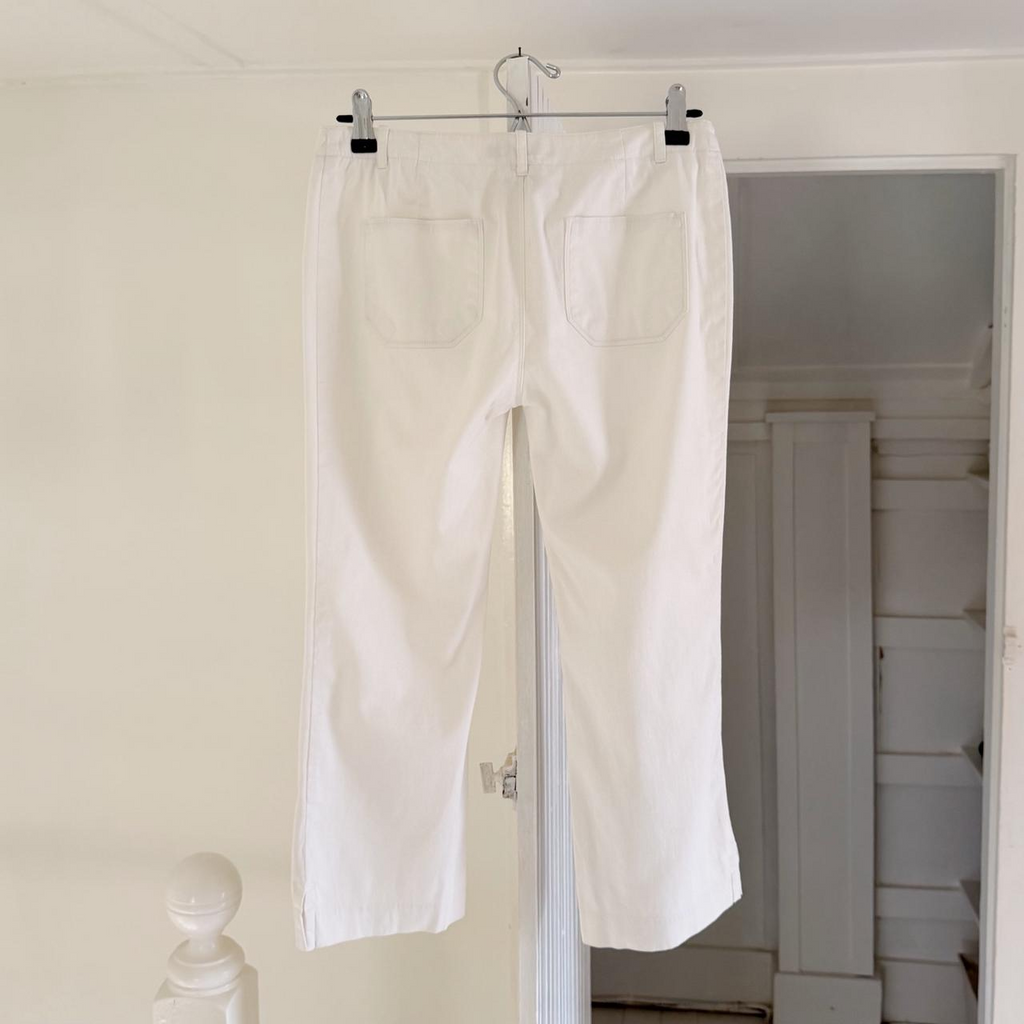 Express Vintage Y2K Twill Low Rise Capri Pants Size 5/6