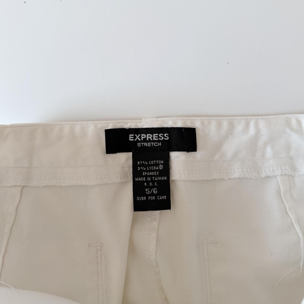 Express Vintage Y2K Twill Low Rise Capri Pants Size 5/6