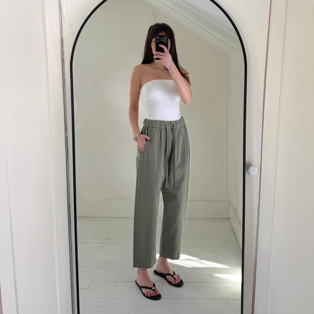 Citizens of Humanity Pony Pull On Straight Leg Pant in Nova Size M