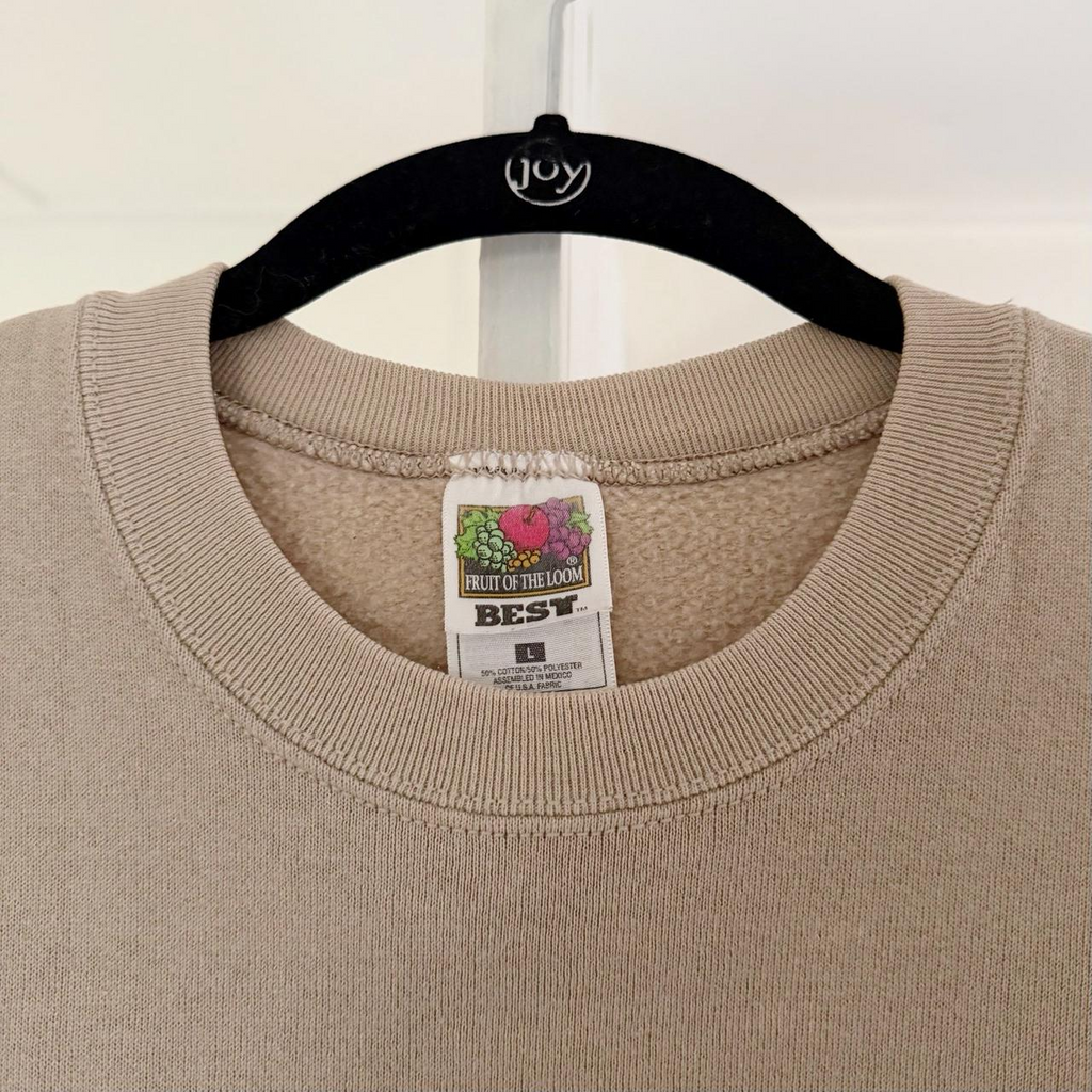 Fruit of the Loom Fleece Crewneck Sweatshirt Size L