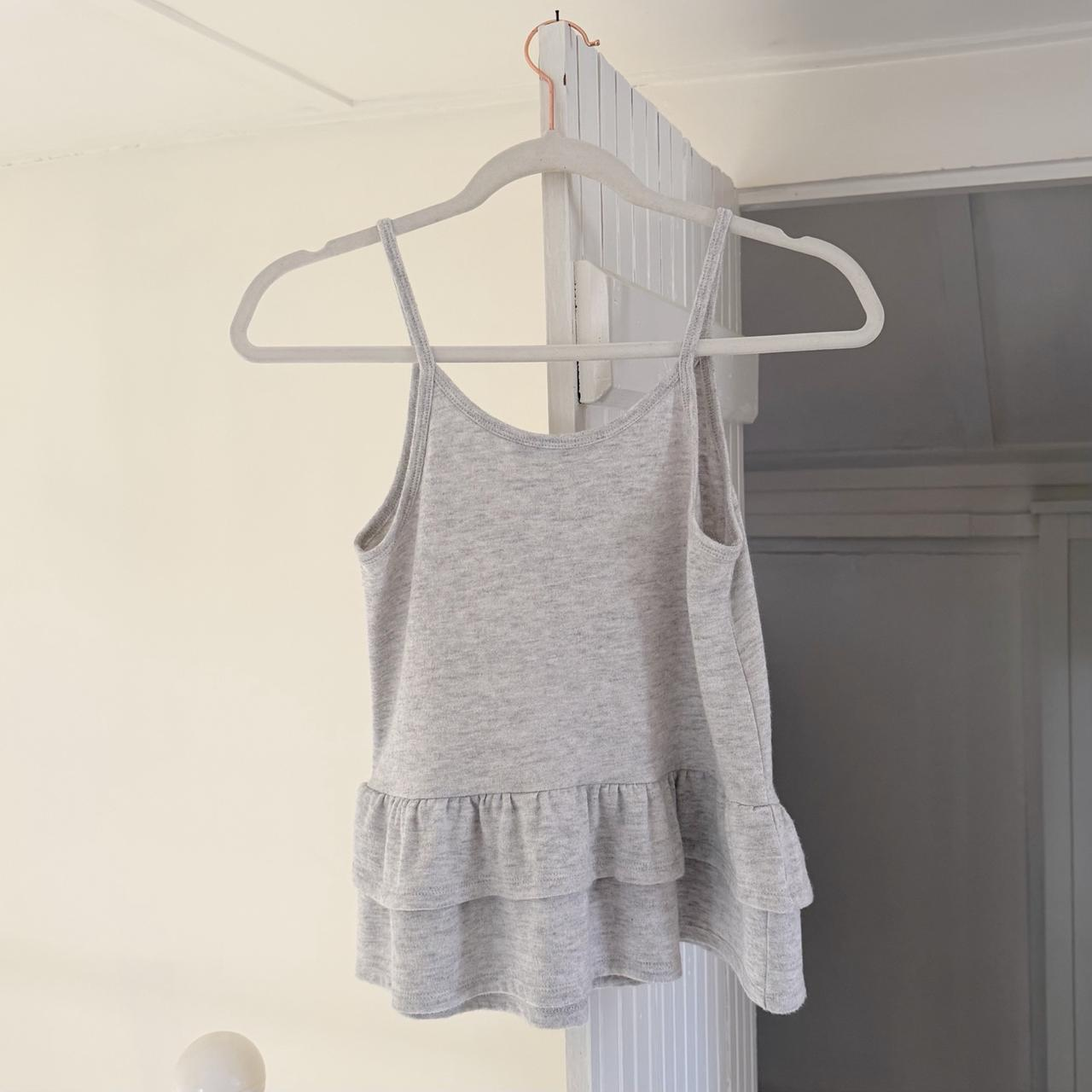 Ann Taylor Loft Ruffled Peplum Cami Top Size XS