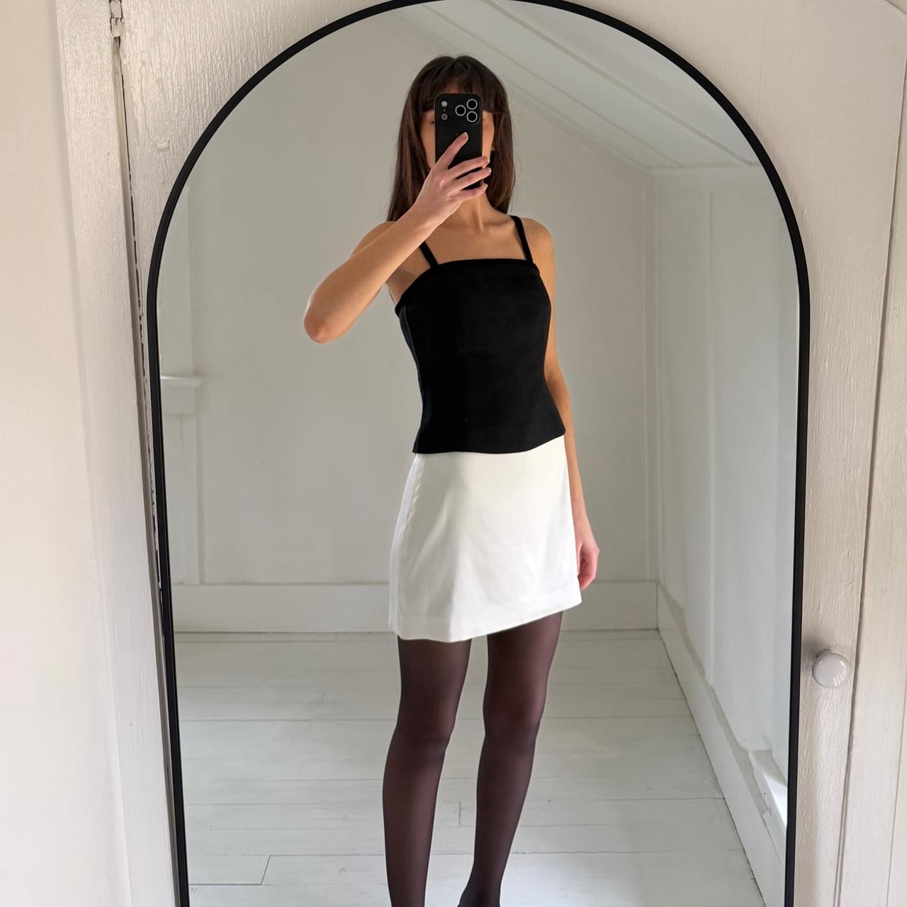 Ann Taylor Loft Vintage 90s Wool Velvet Trim Bustier Top NWT Size 2P