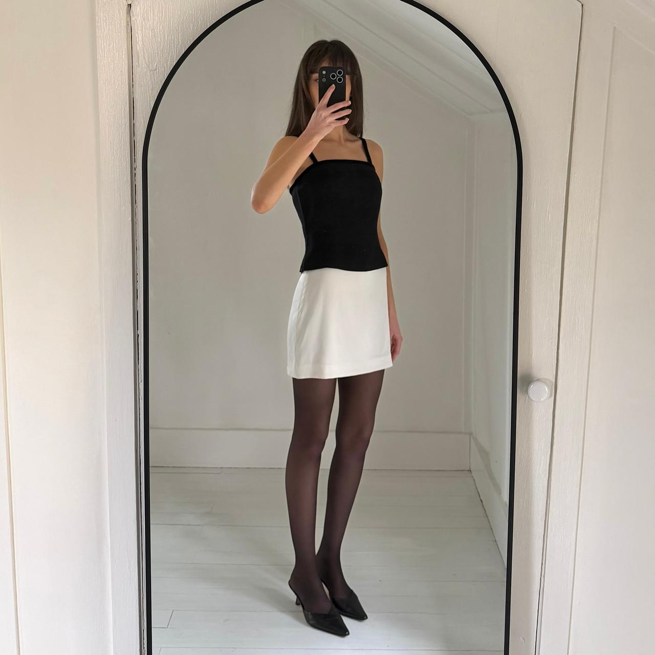 Ann Taylor Loft Vintage 90s Wool Velvet Trim Bustier Top NWT Size 2P