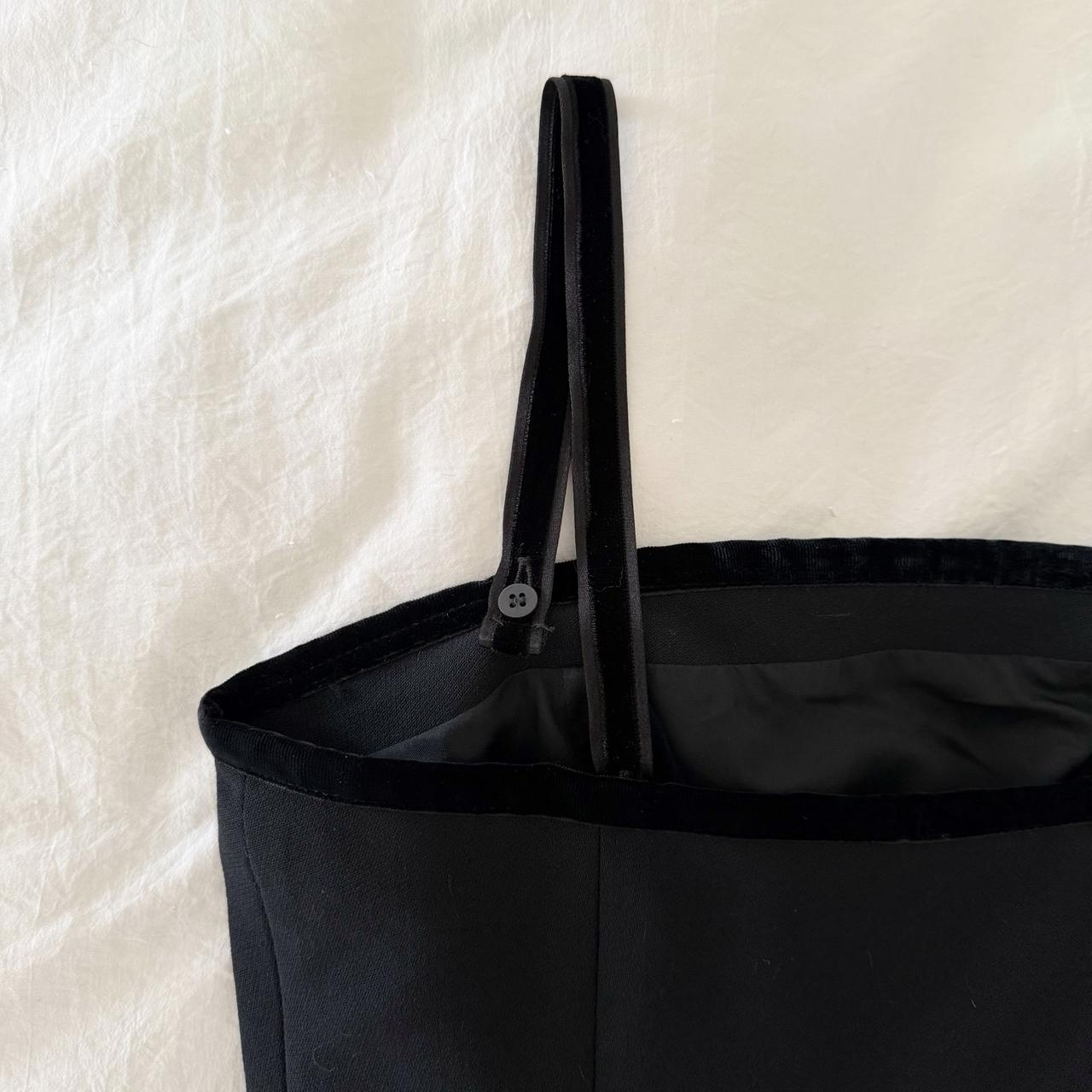 Ann Taylor Loft Vintage 90s Wool Velvet Trim Bustier Top NWT Size 2P