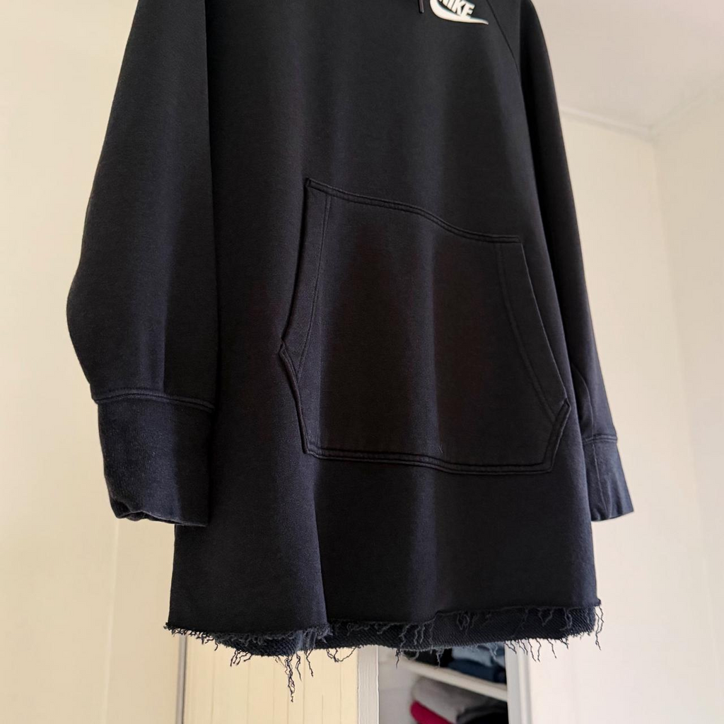 Nike Rally Oversized Fleece Hoodie Sweatshirt Size XS