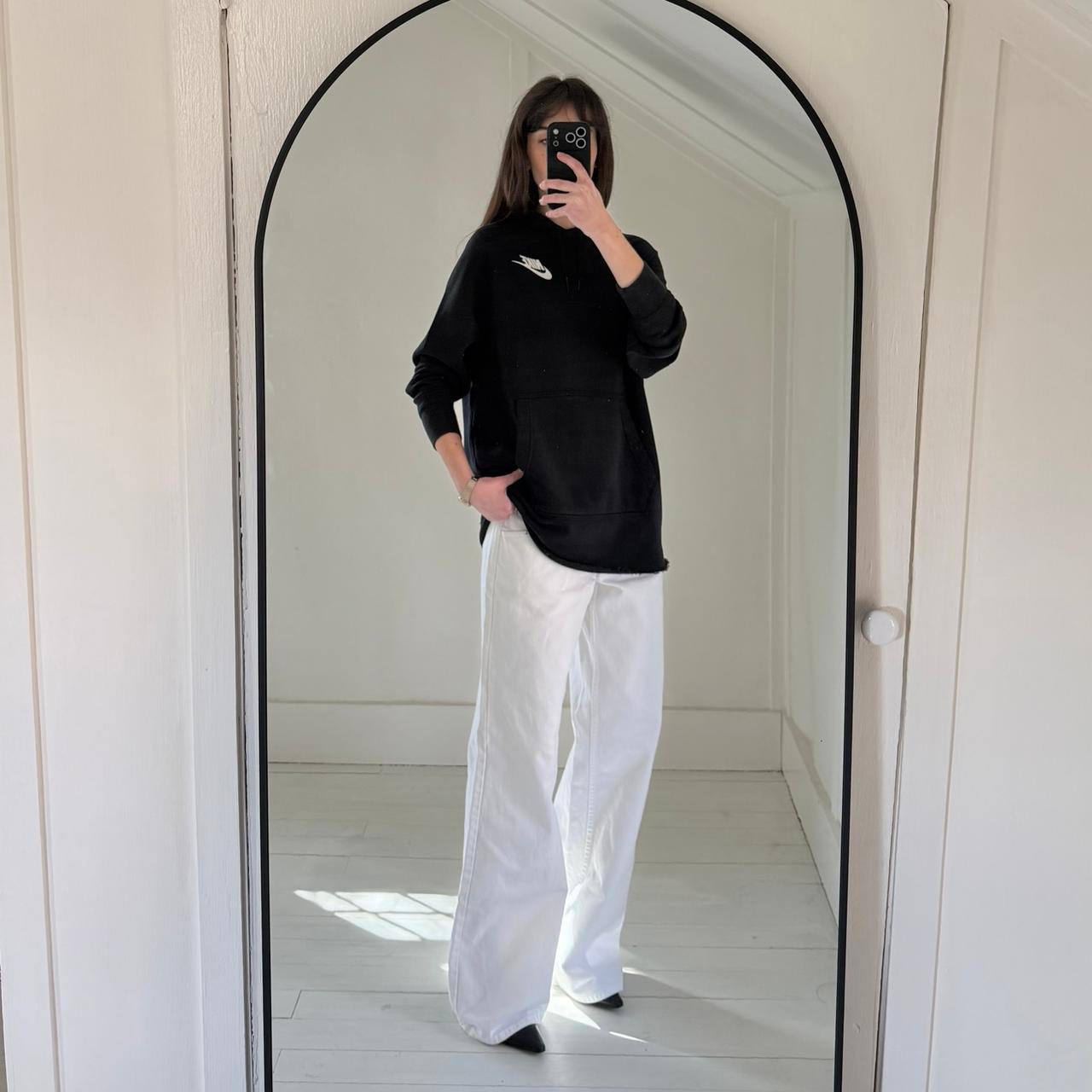 Nike Rally Oversized Fleece Hoodie Sweatshirt Size XS