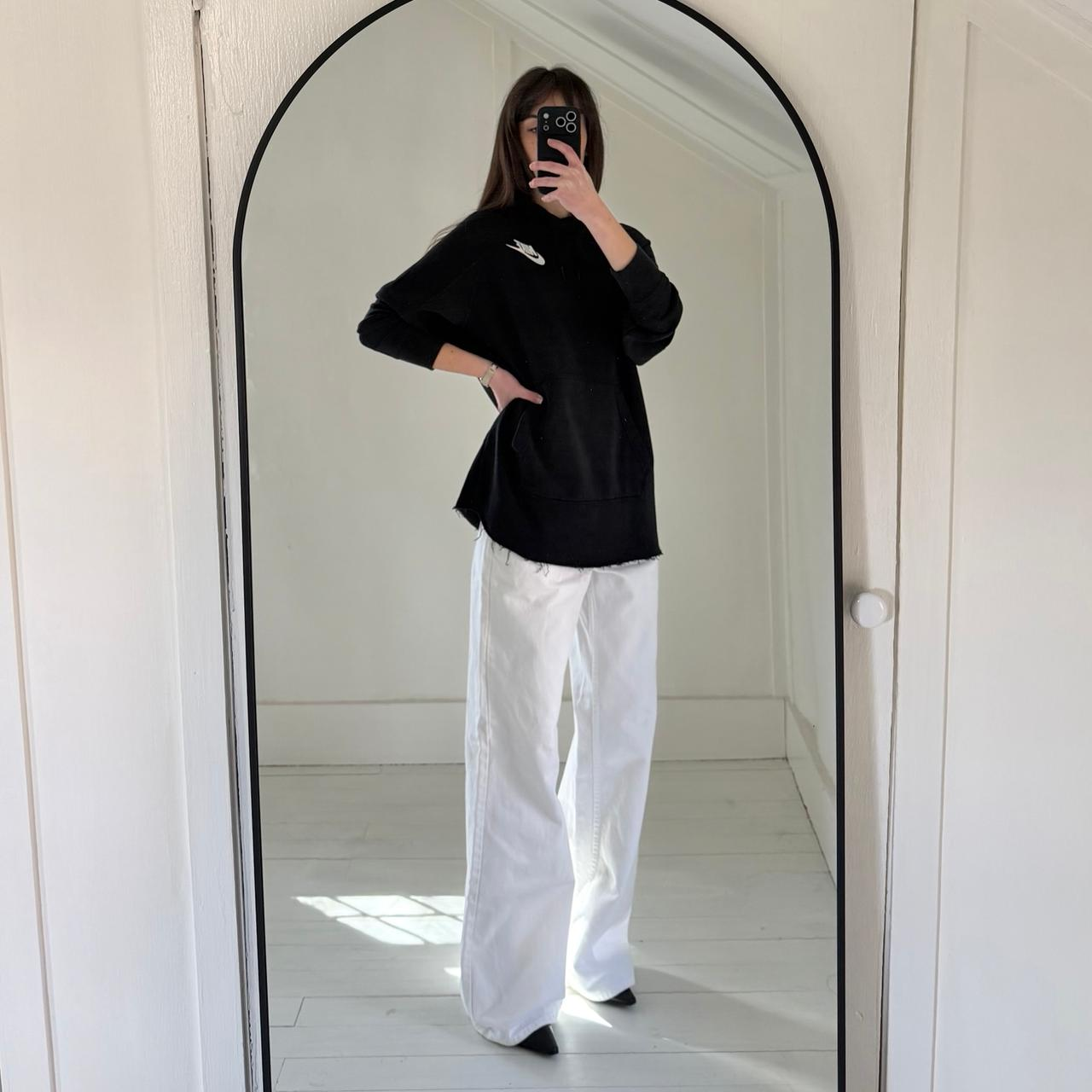 Nike Rally Oversized Fleece Hoodie Sweatshirt Size XS