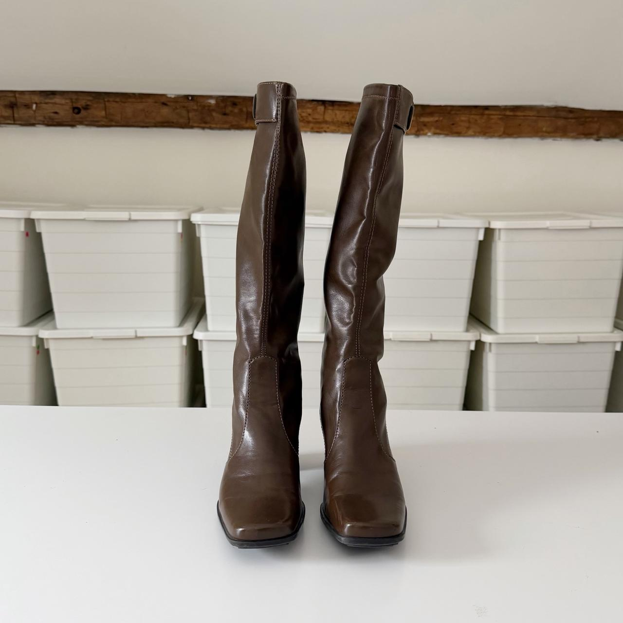 Franco Sarto Vintage ‘03 Rachel Faux Leather Boots Size 6