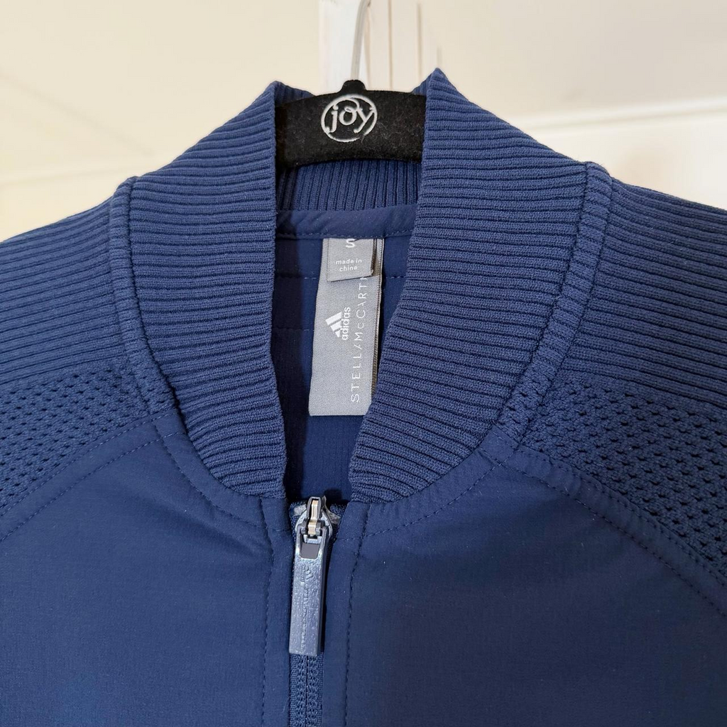 Adidas Stella McCartney Run Ultra Combo Knit Performance Jacket Size S