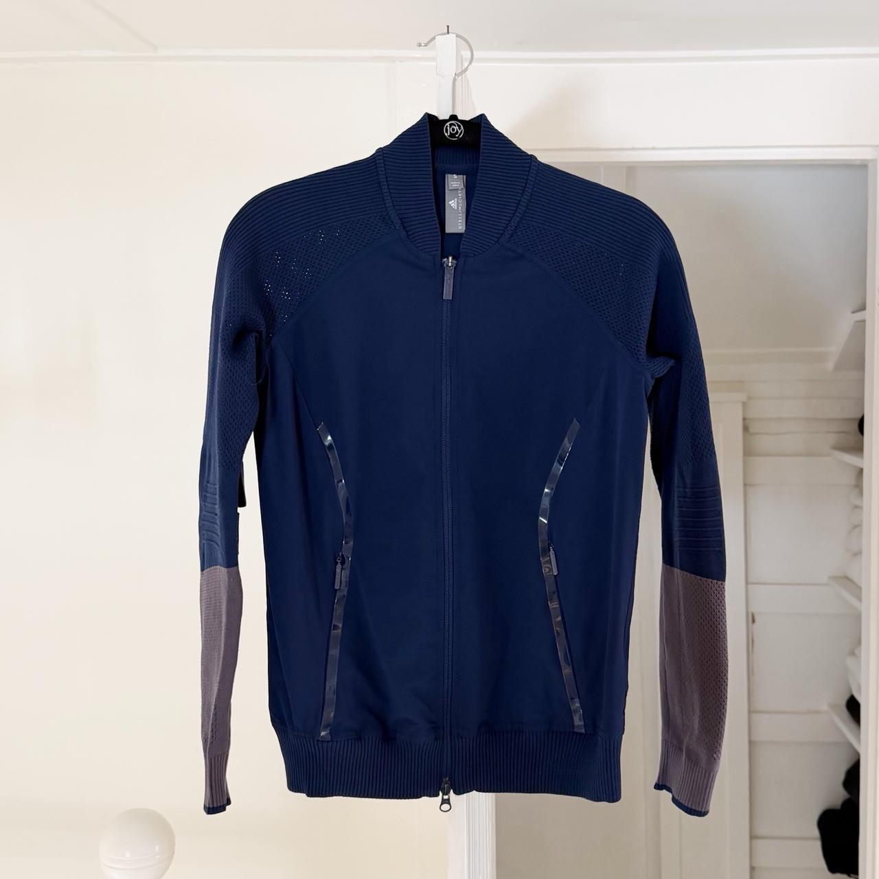 Adidas Stella McCartney Run Ultra Combo Knit Performance Jacket Size S