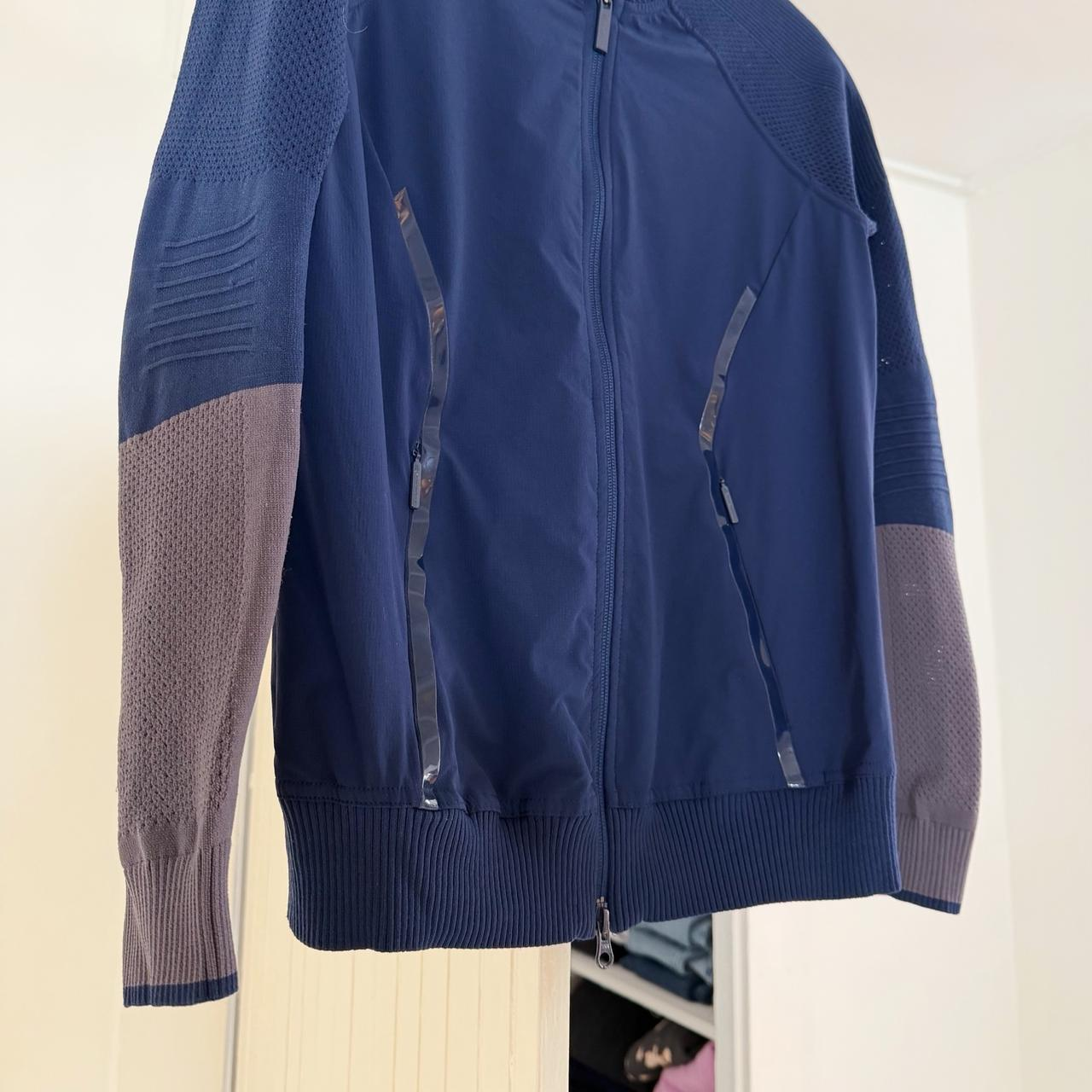 Adidas Stella McCartney Run Ultra Combo Knit Performance Jacket Size S