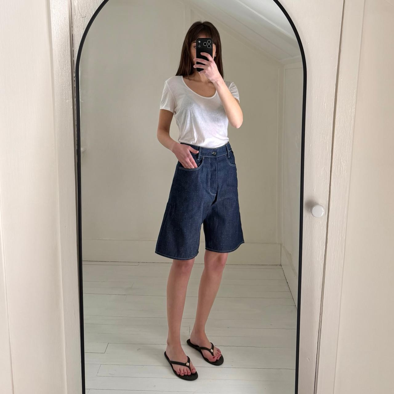 G-Star Raw C-Staq Boyfriend Shorts in Dark Blue NWT Size 27