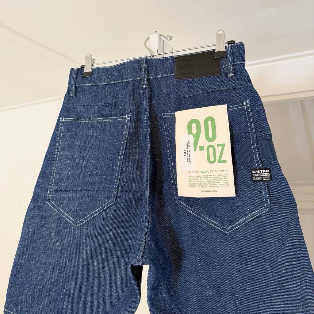 G-Star Raw C-Staq Boyfriend Shorts in Dark Blue NWT Size 27
