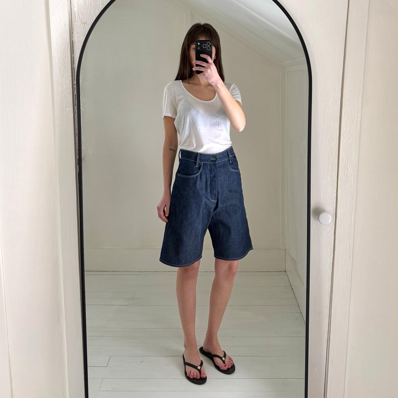 G-Star Raw C-Staq Boyfriend Shorts in Dark Blue NWT Size 27