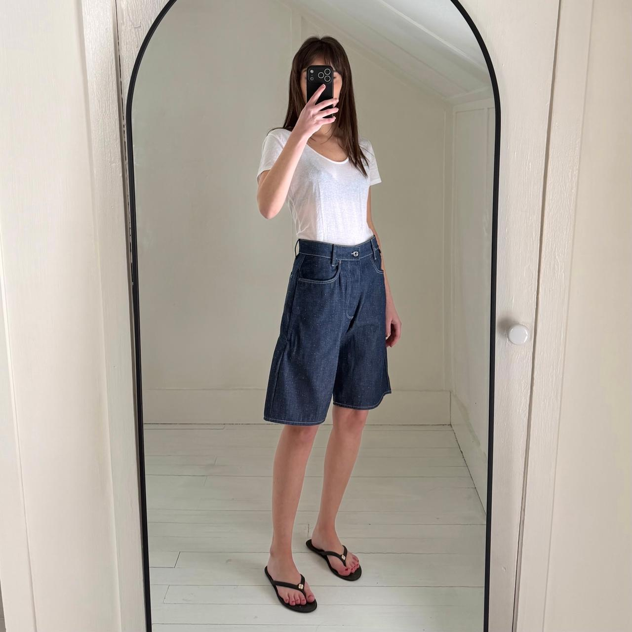 G-Star Raw C-Staq Boyfriend Shorts in Dark Blue NWT Size 27