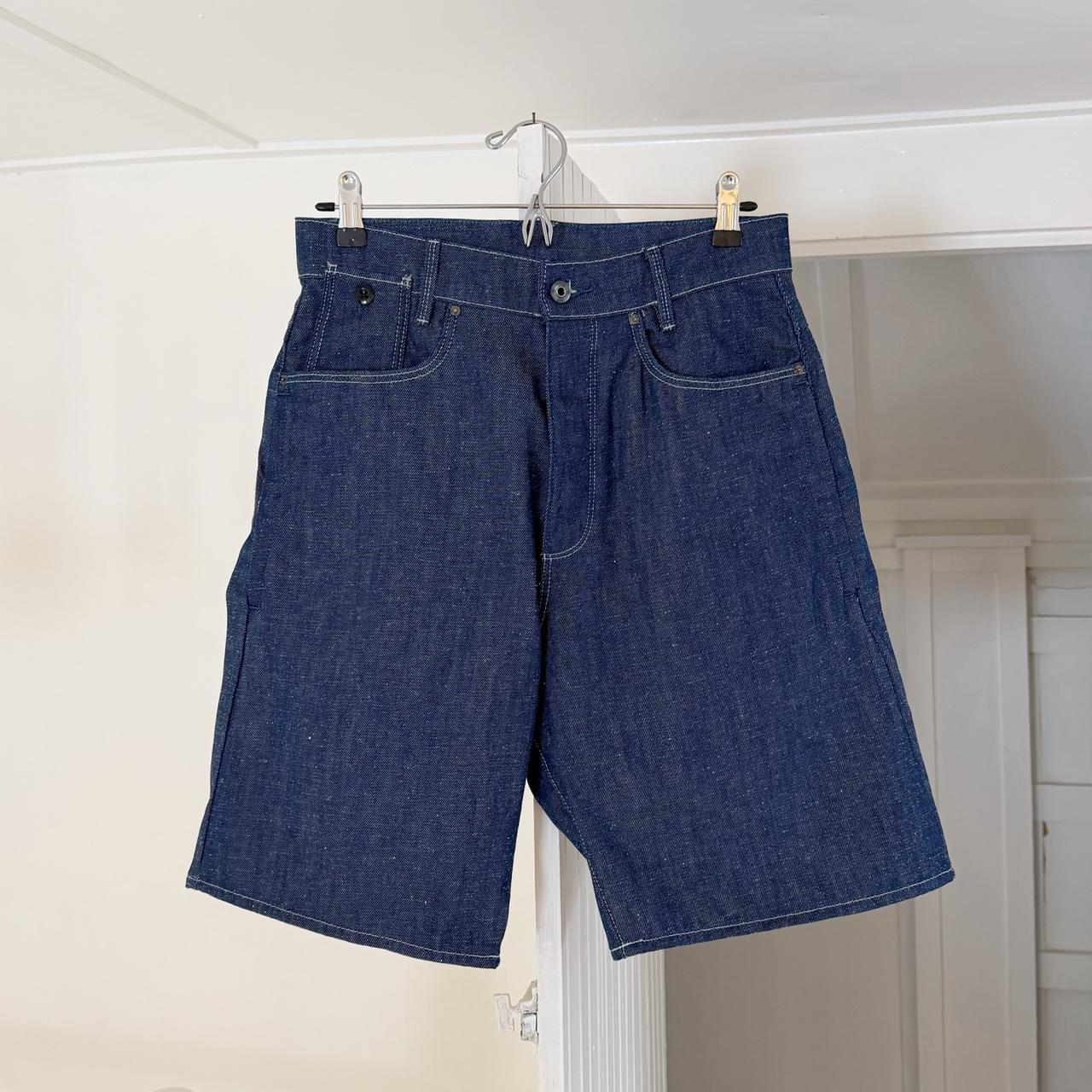 G-Star Raw C-Staq Boyfriend Shorts in Dark Blue NWT Size 27