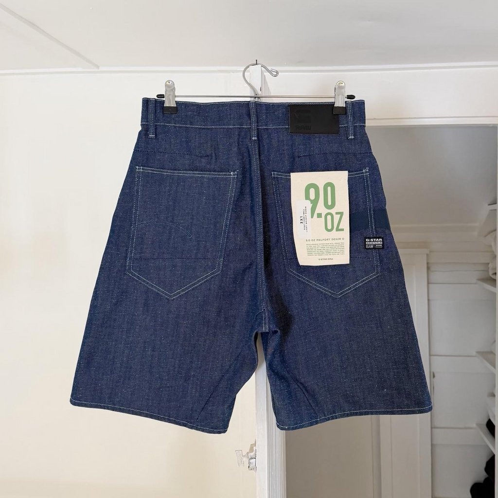 G-Star Raw C-Staq Boyfriend Shorts in Dark Blue NWT Size 27