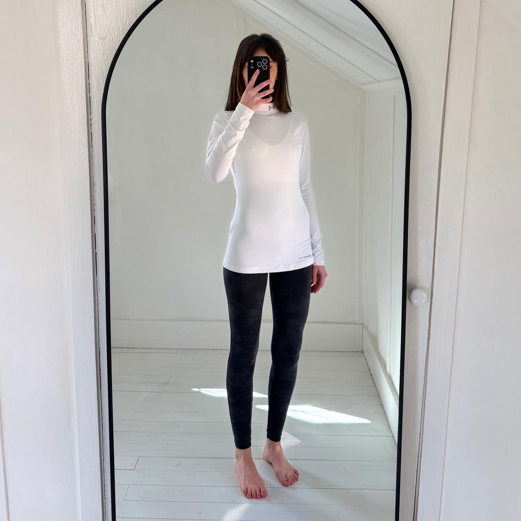 Under Armour Womens ColdGear Fitted Long Sleeve Mock Shirt Size S