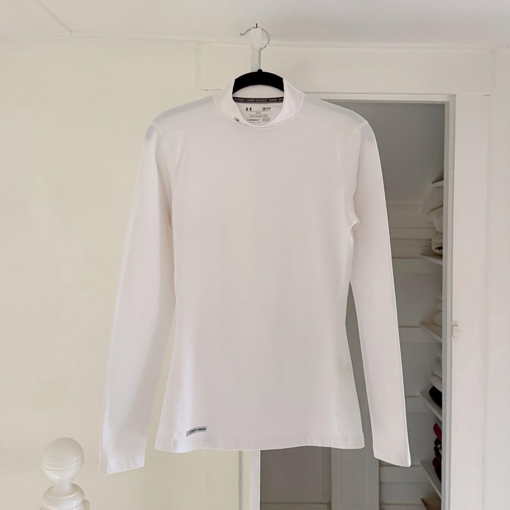 Under Armour Womens ColdGear Fitted Long Sleeve Mock Shirt Size S