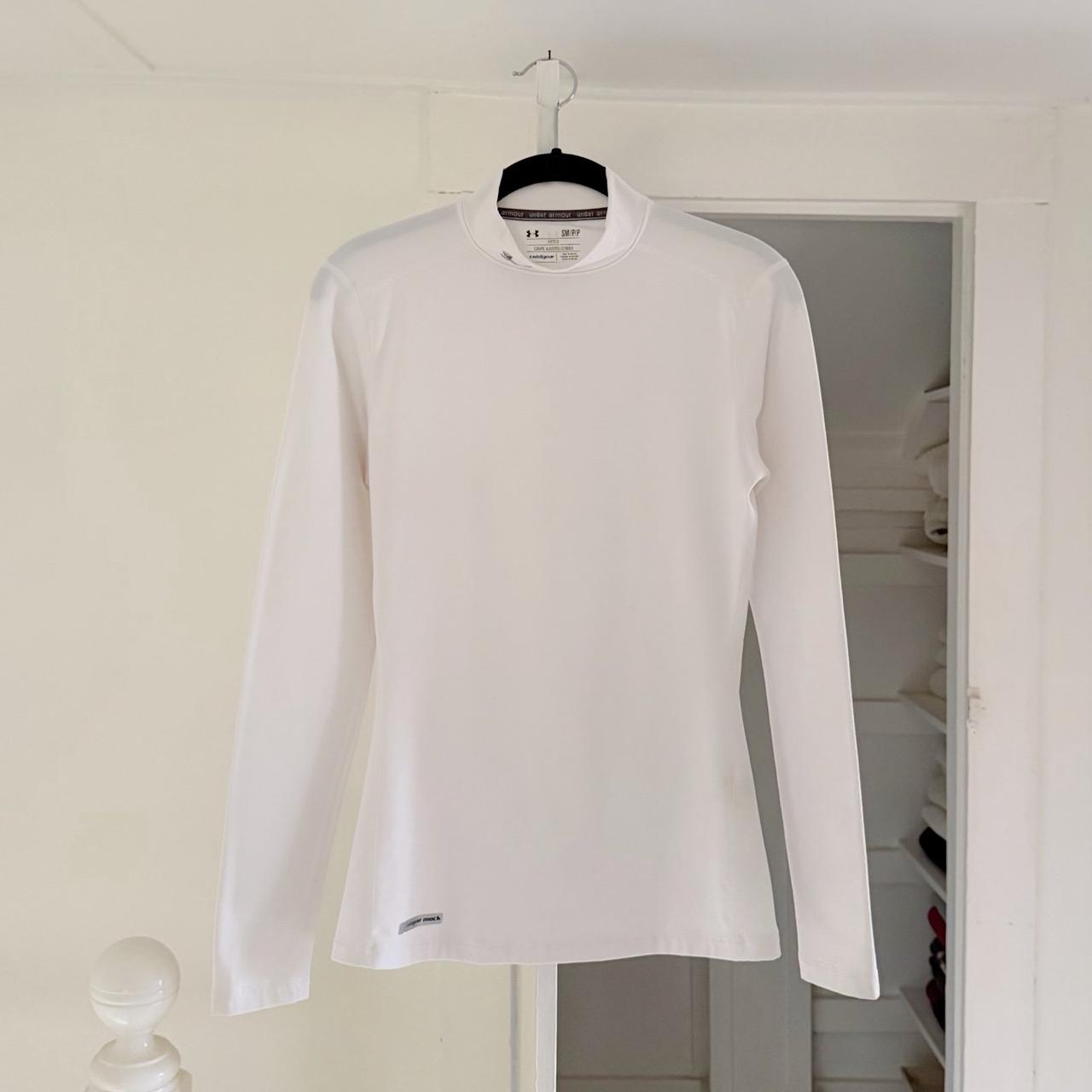 Under Armour Womens ColdGear Fitted Long Sleeve Mock Shirt Size S
