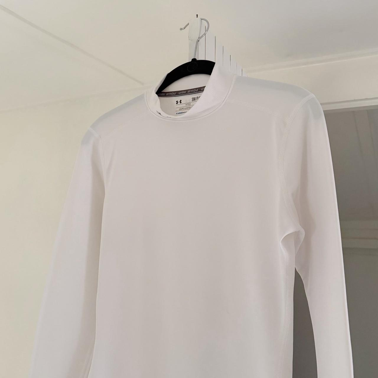 Under Armour Womens ColdGear Fitted Long Sleeve Mock Shirt Size S