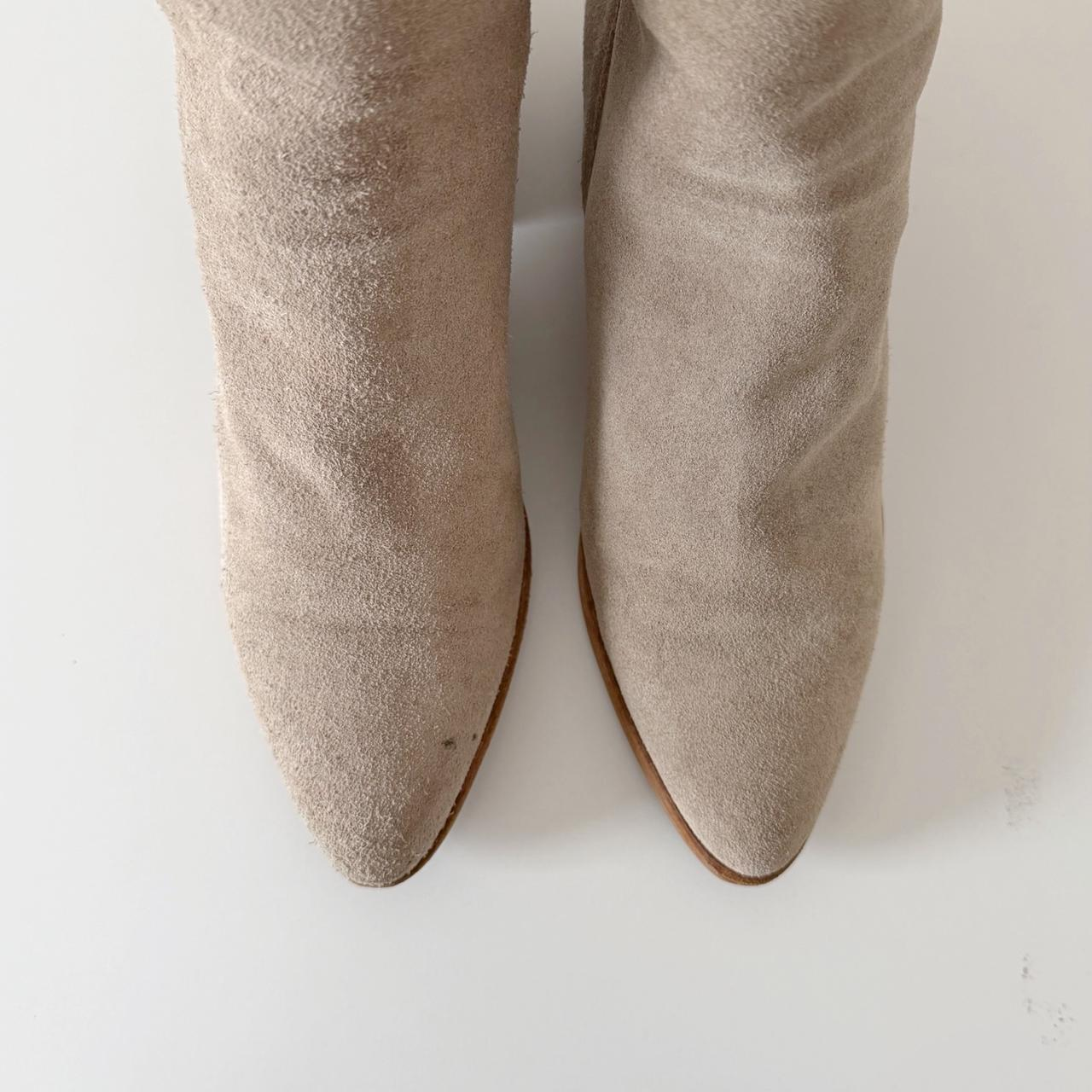 Dolce Vita Cassius Ankle Boot in Taupe Suede Size 6