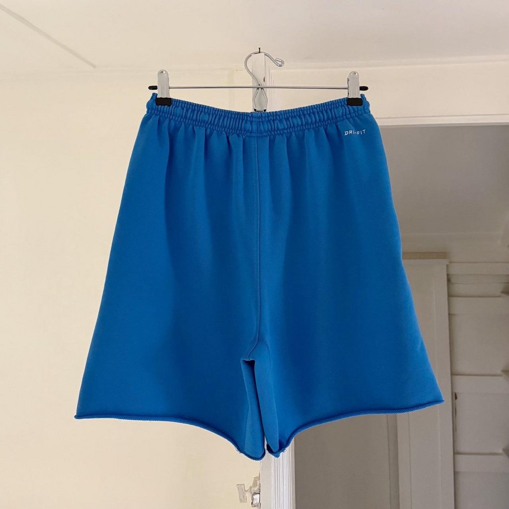Nike Dri-Fit Standard Issue Fleece Basketball Shorts in Royal Blue Size Mens S