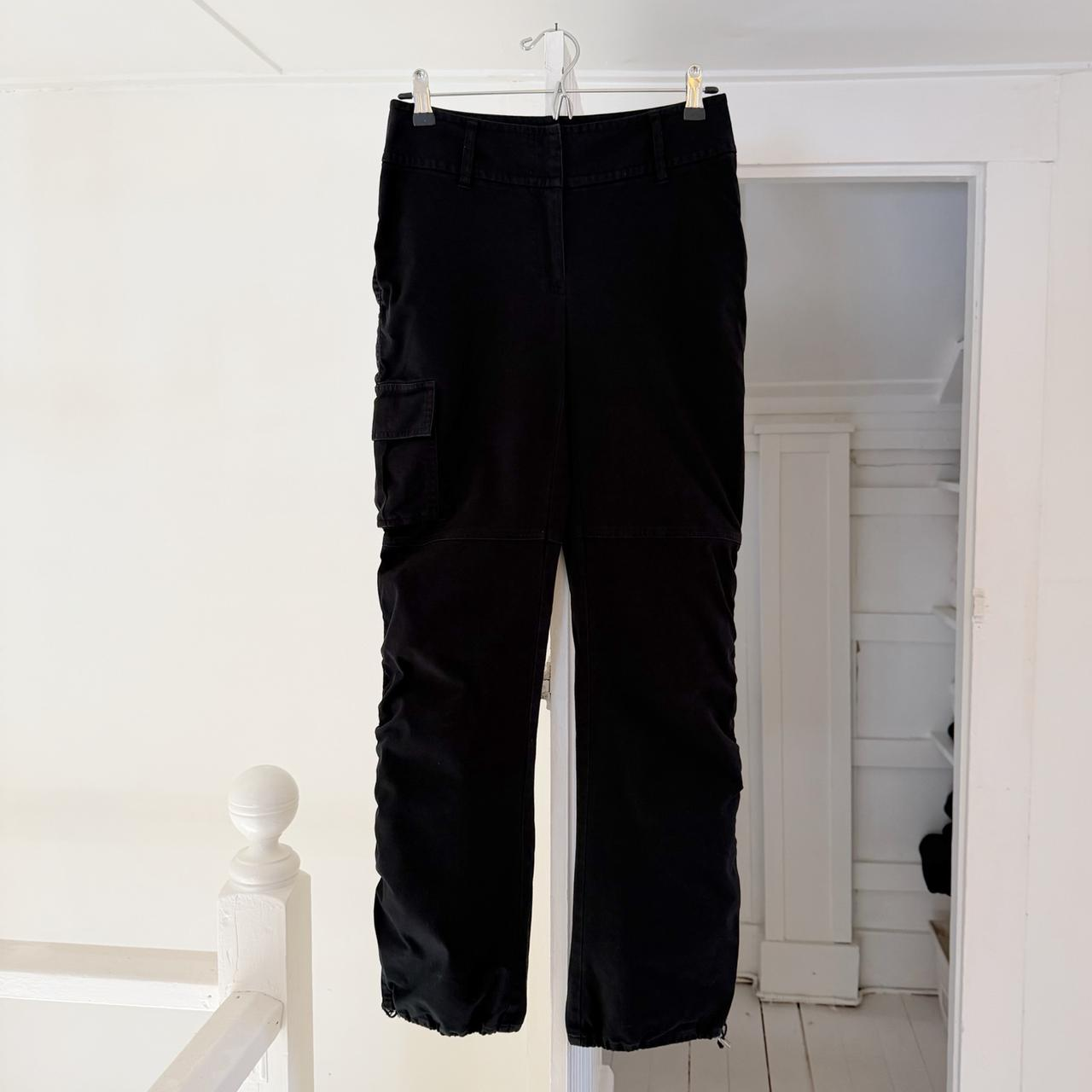INC International Concepts Vintage Y2K Straight Leg Cargo Pants Size 2