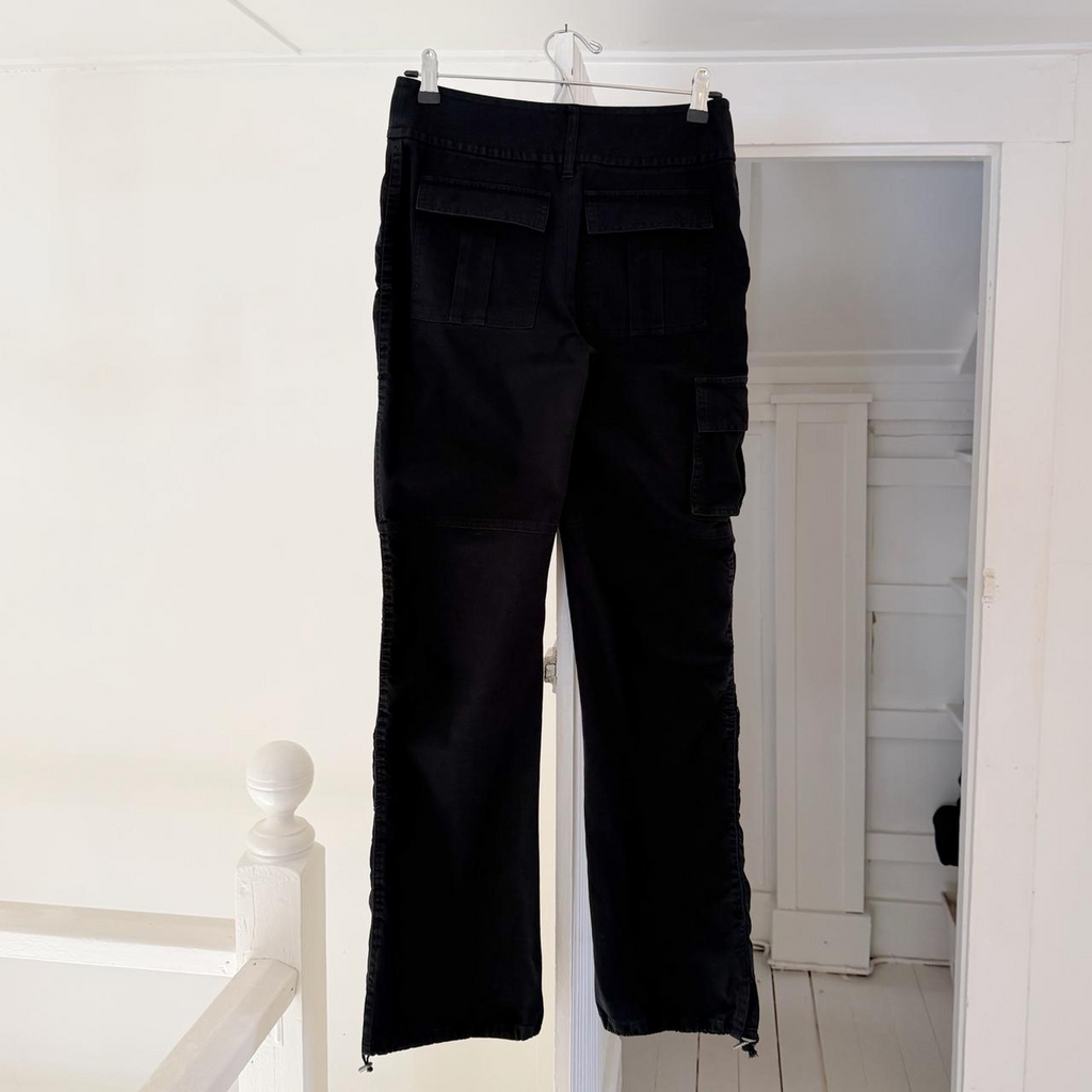 INC International Concepts Vintage Y2K Straight Leg Cargo Pants Size 2