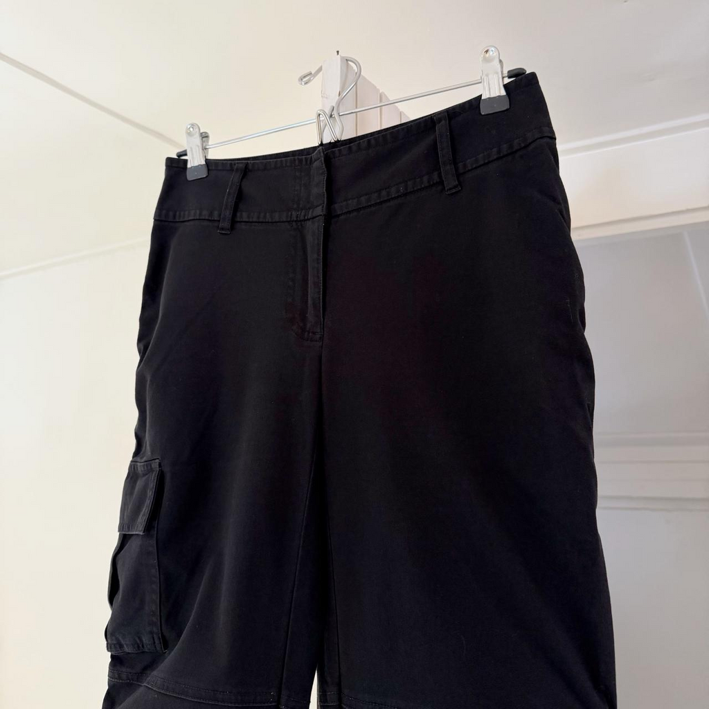 INC International Concepts Vintage Y2K Straight Leg Cargo Pants Size 2