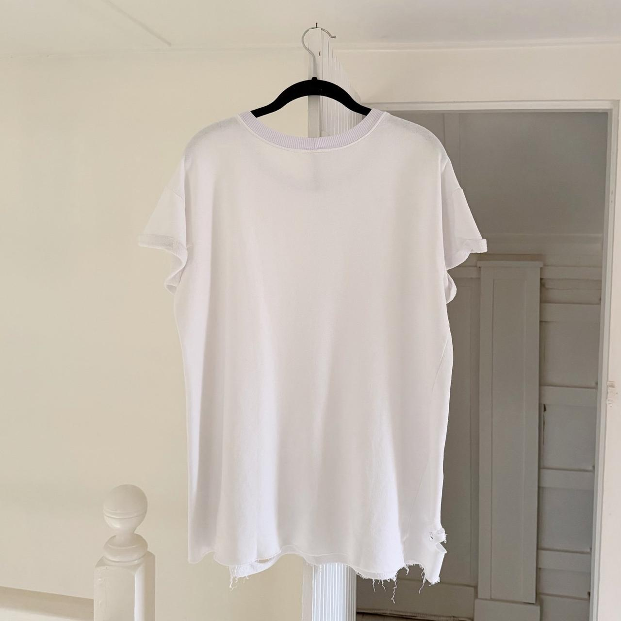 Mono B Distressed Oversized T-Shirt Size M