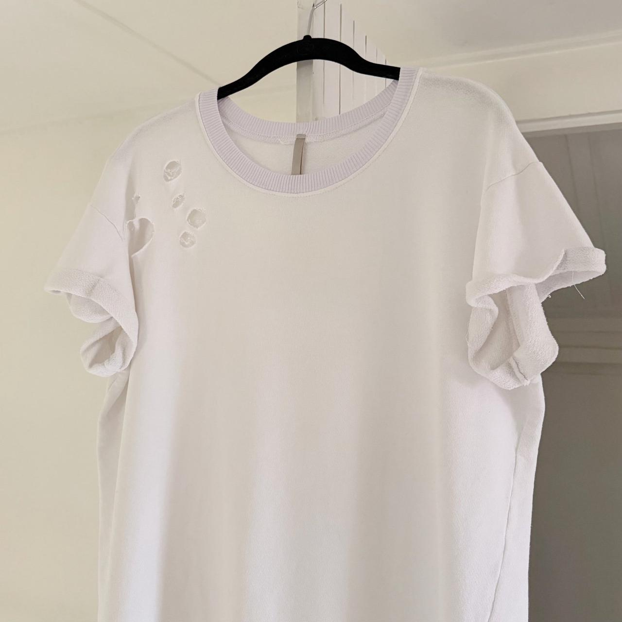 Mono B Distressed Oversized T-Shirt Size M