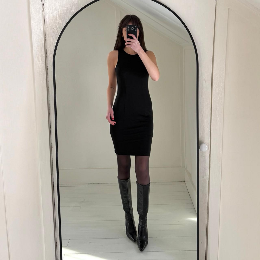 H&M Open Back Mini Pencil Dress Size XS