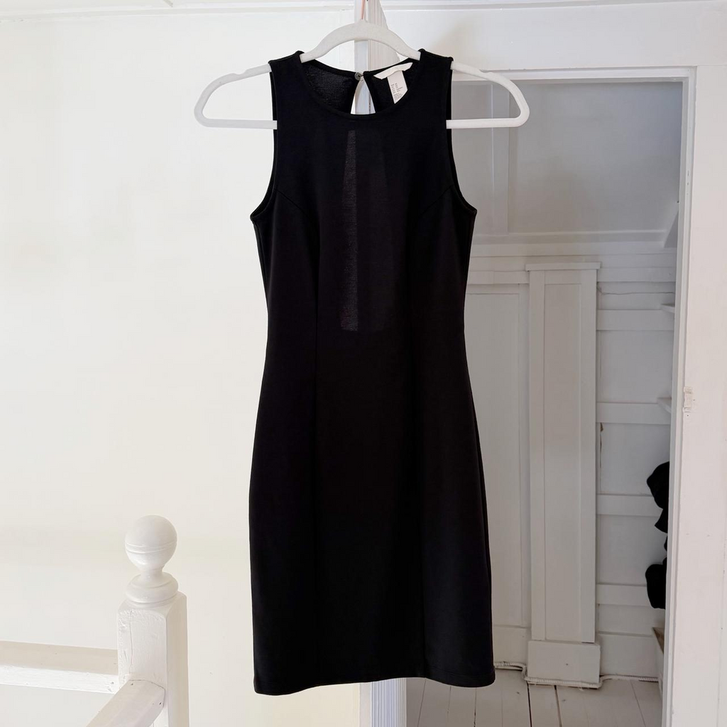 H&M Open Back Mini Pencil Dress Size XS