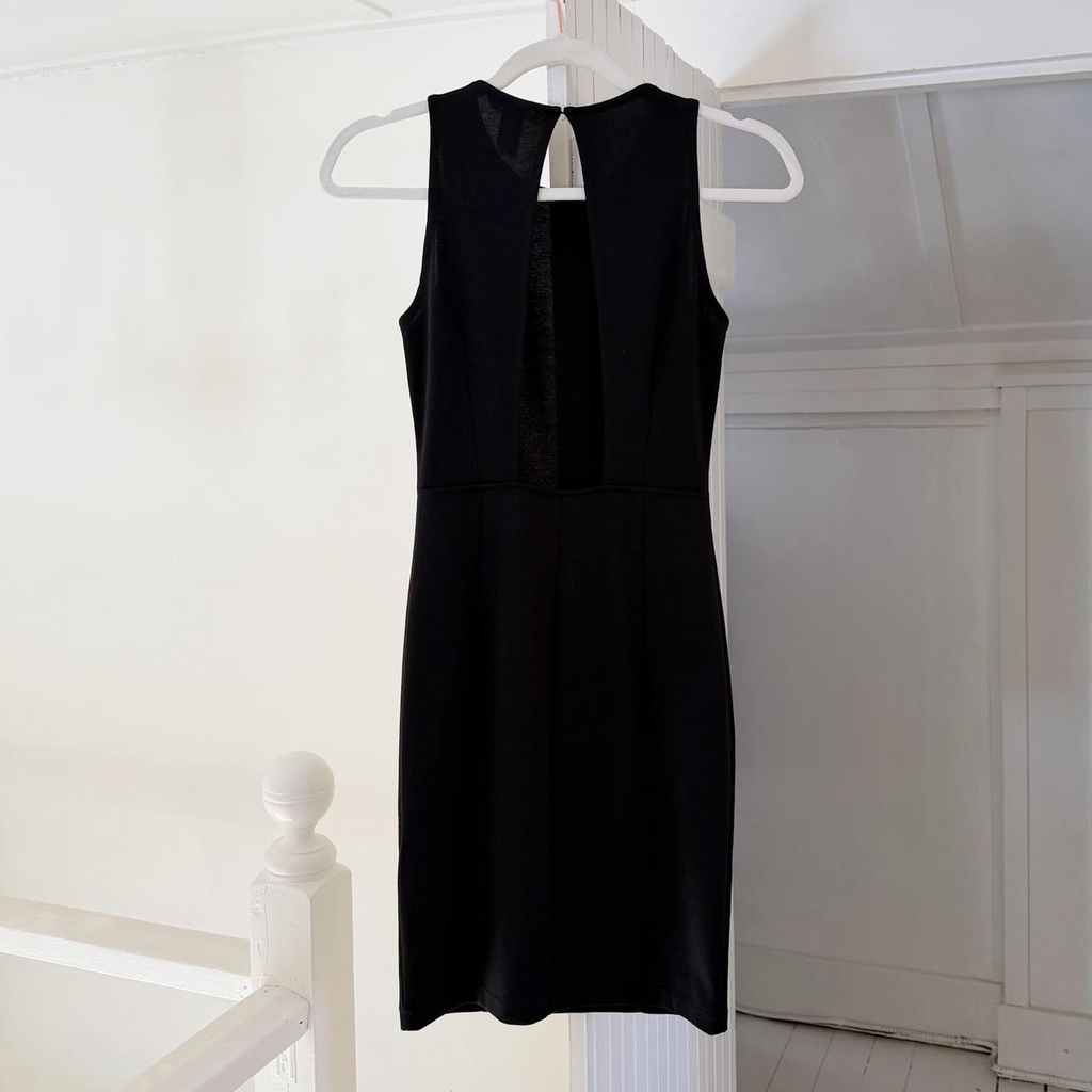 H&M Open Back Mini Pencil Dress Size XS