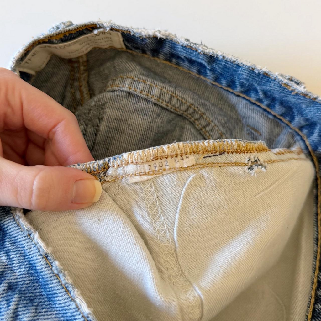 Levi’s Vintage ‘84 Custom Reworked Cutoff Denim Shorts