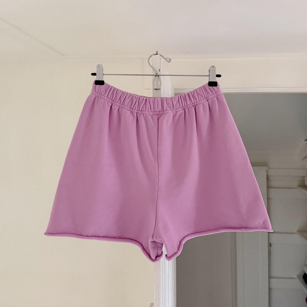 The Mayfair Group Power To The Youth Lilac Crew & Shorts Set Size OS / M/L