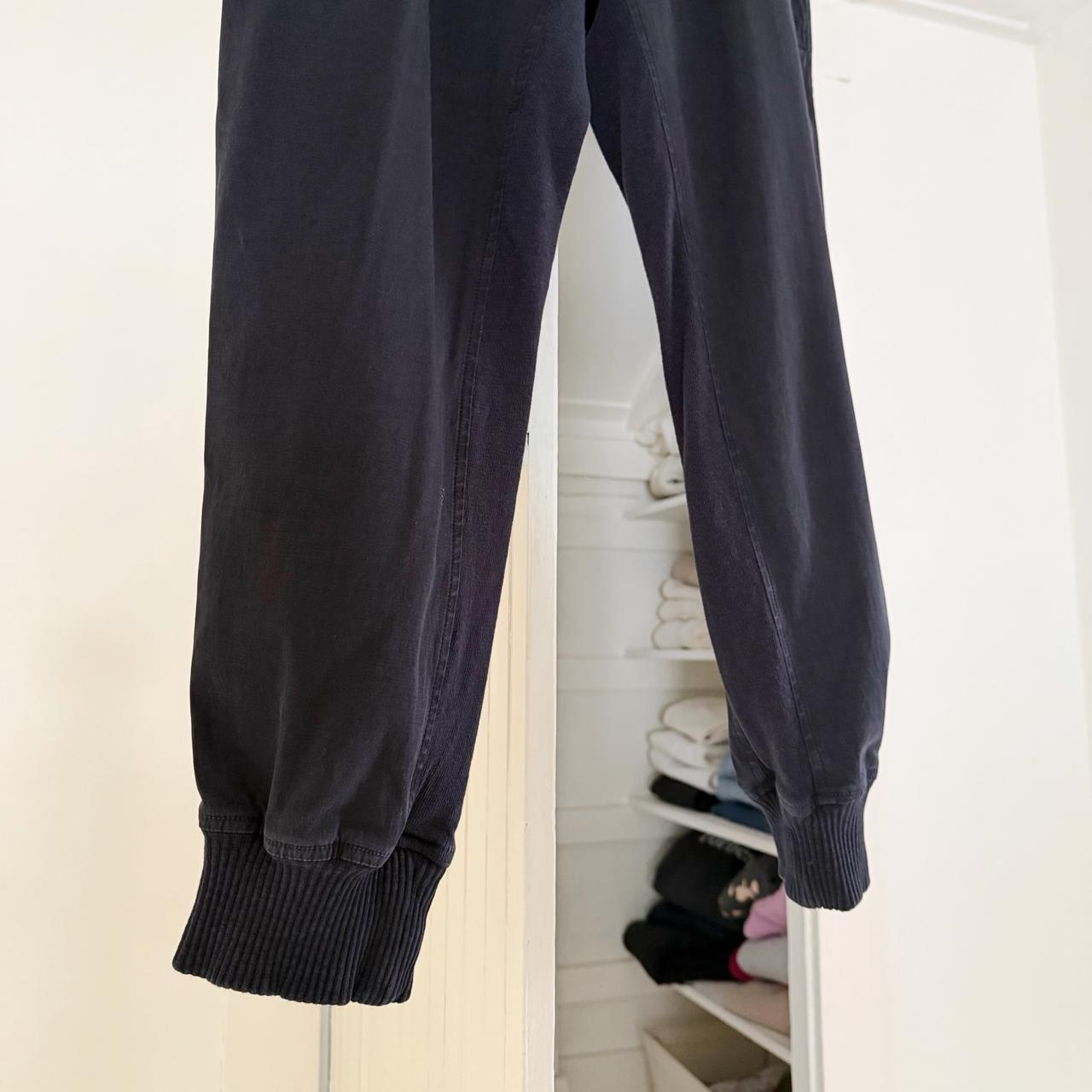 Standard James Perse Mixed Media Pant in French Navy Size 3