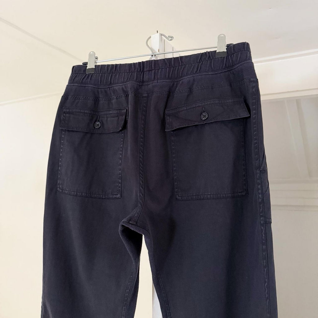 Standard James Perse Mixed Media Pant in French Navy Size 3