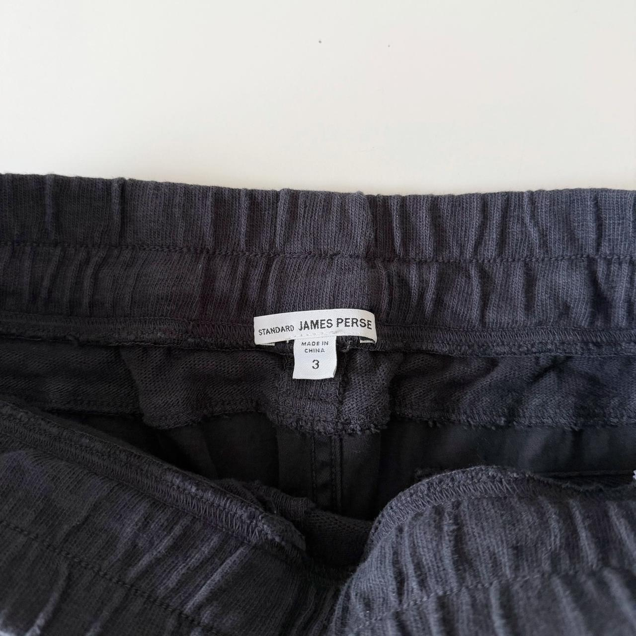 Standard James Perse Mixed Media Pant in French Navy Size 3