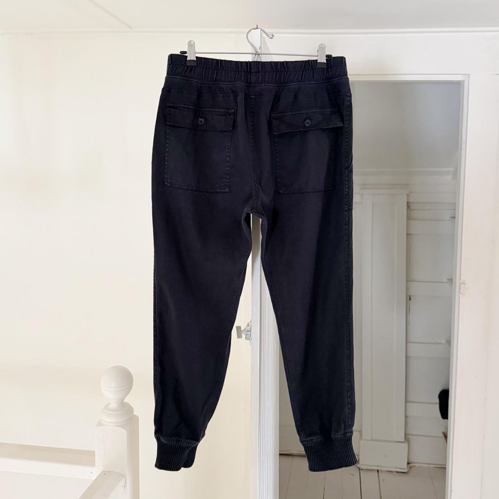 Standard James Perse Mixed Media Pant in French Navy Size 3