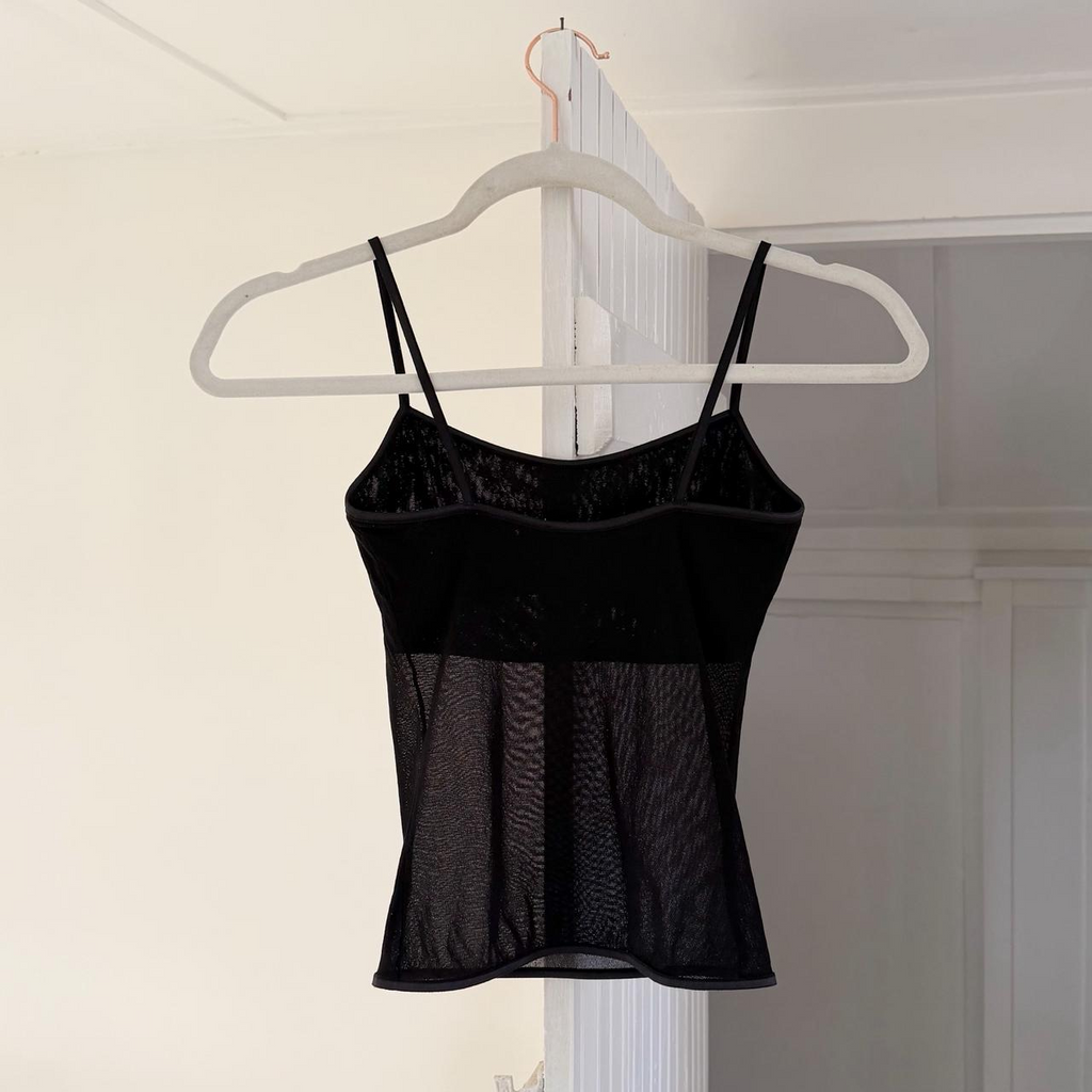 Cosabella Vintage 90s Sheer Mesh Camisole Tank Size S