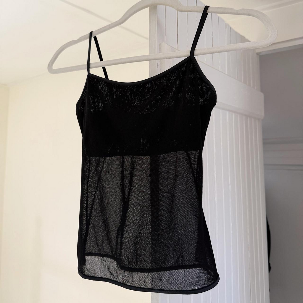 Cosabella Vintage 90s Sheer Mesh Camisole Tank Size S