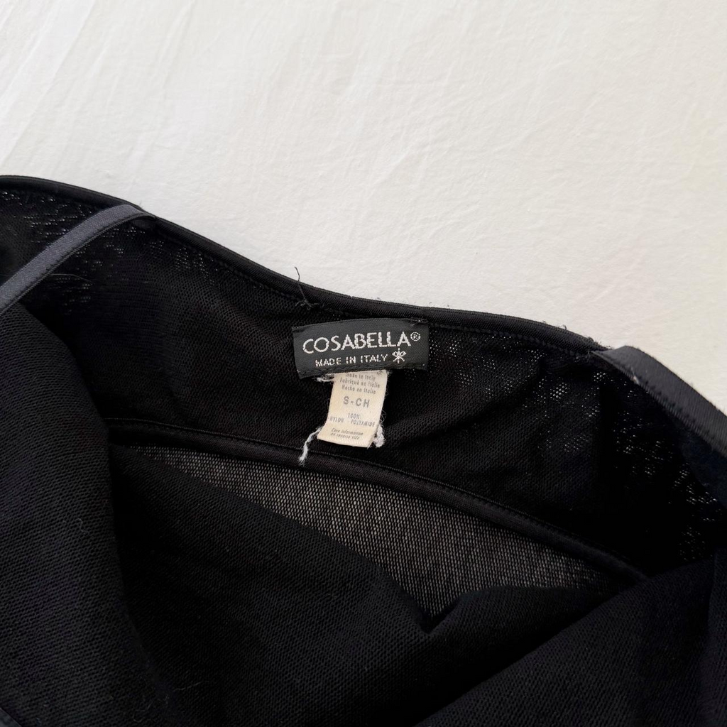 Cosabella Vintage 90s Sheer Mesh Camisole Tank Size S