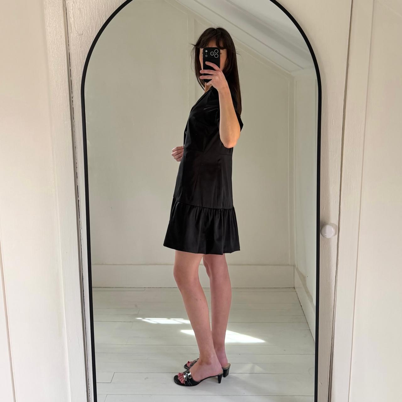 Jazmin Chebar Vintage Y2K Satin Blazer Mini Dress Size 3